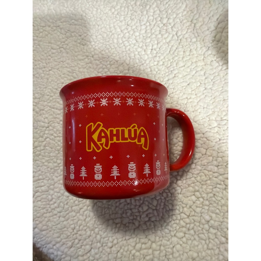 Kahlua Red Holiday Coffee Mug